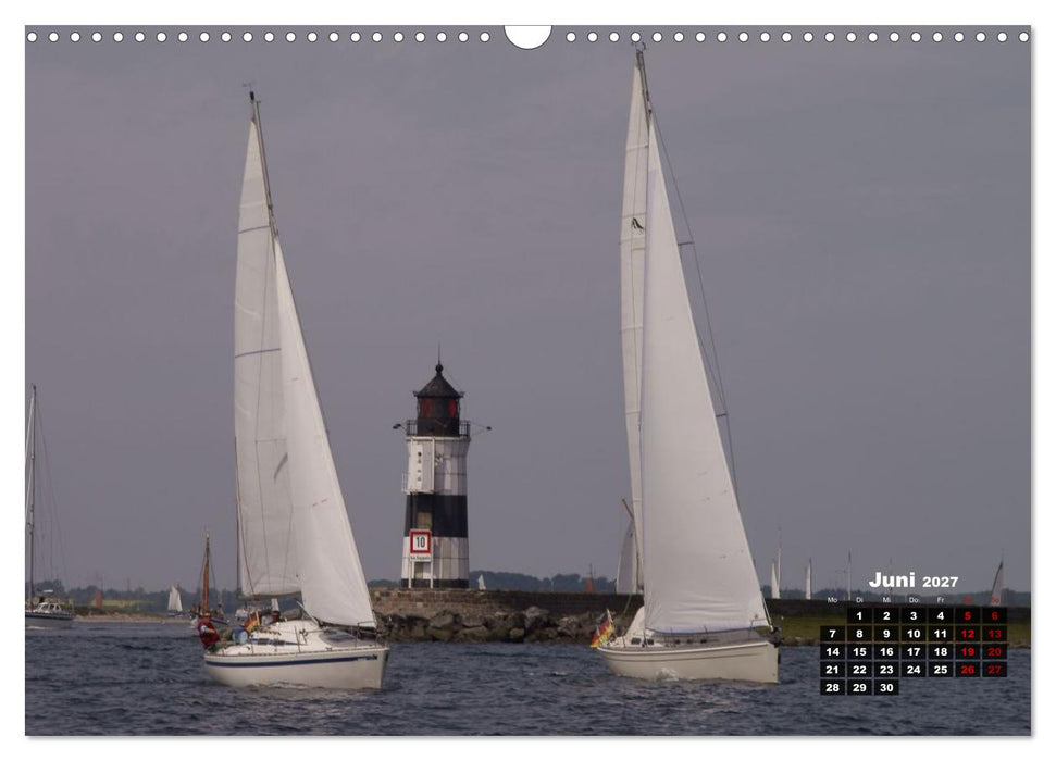 Segelboote - Eleganz in Vollendung (CALVENDO Wandkalender 2027)