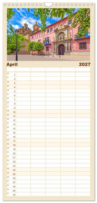Ein Herz für Granada (CALVENDO Familienplaner 2027)