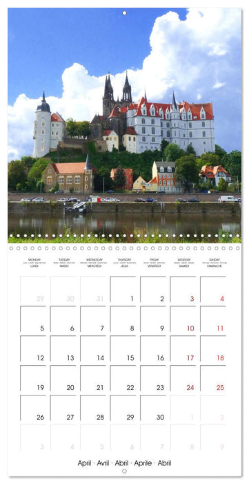 Castles in Eastern Germany (CALVENDO Monthly Calendar 2027)