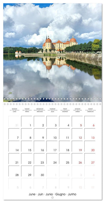Castles in Eastern Germany (CALVENDO Monthly Calendar 2027)