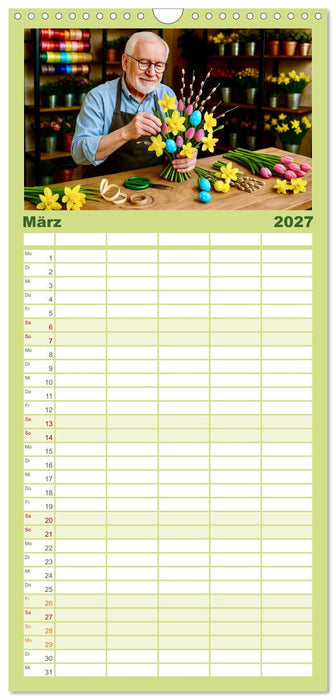 Floristen und ihr Handwerk (CALVENDO Familienplaner 2027)