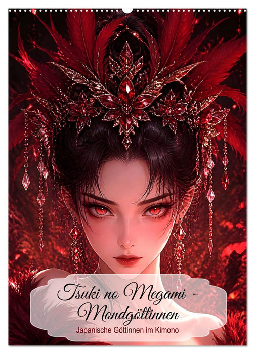 Tsuki no Megami - Mondgöttinnen (CALVENDO Wandkalender 2027)