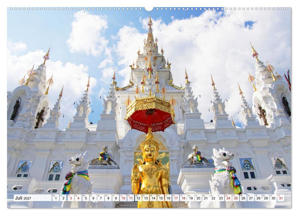 Bekanntes und Unbekanntes Thailand (CALVENDO Premium Wandkalender 2027)