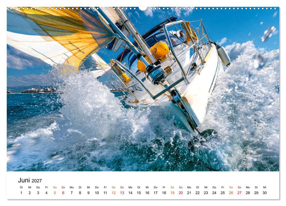 Segeln - Weite, Wind und Wasser (CALVENDO Wandkalender 2027)
