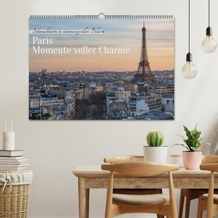 Paris - Momente voller Charme (CALVENDO Wandkalender 2027)