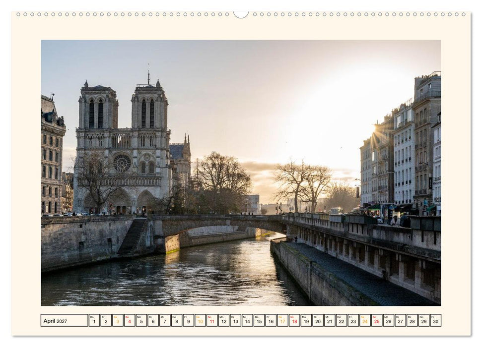 Paris - Momente voller Charme (CALVENDO Wandkalender 2027)