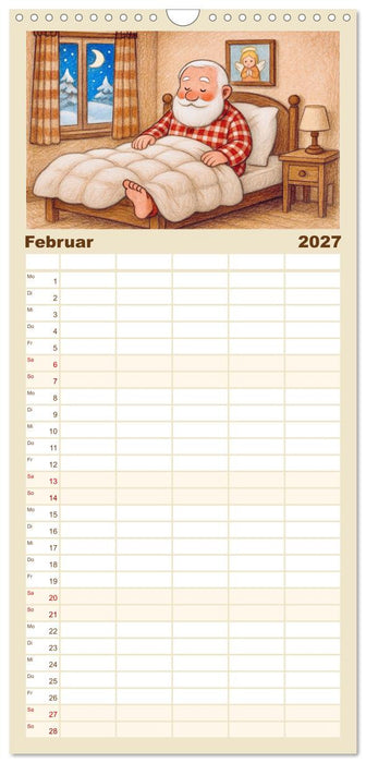 Was macht der Weihnachtsmann? (CALVENDO Familienplaner 2027)