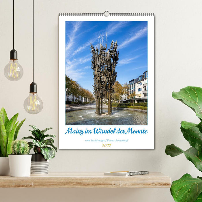 Mainz im Wandel der Monate (CALVENDO Wandkalender 2027)