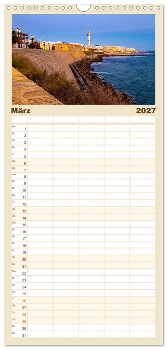 Ein Herz für Cadiz (CALVENDO Familienplaner 2027)