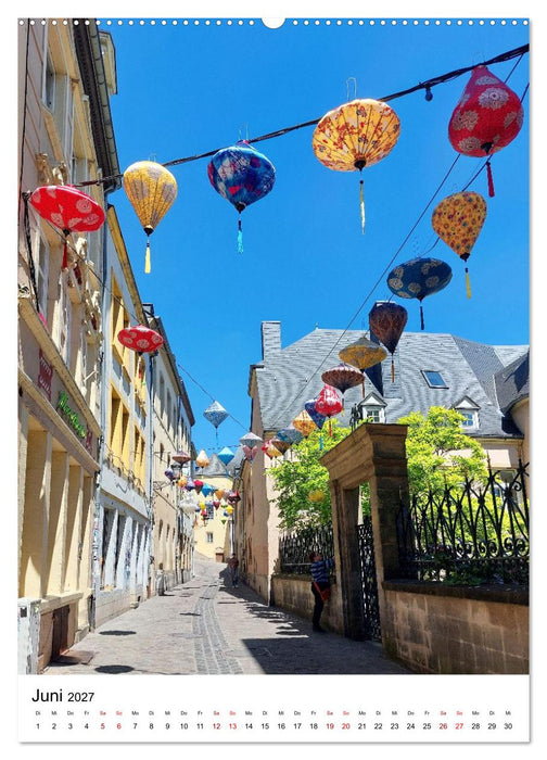 Luxemburg - Ein Stadtrundgang (CALVENDO Wandkalender 2027)
