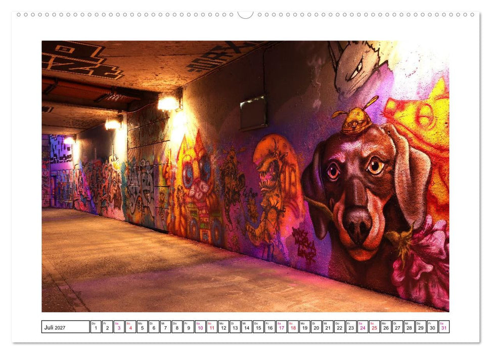 Wien im Lichterglanz (CALVENDO Premium Wandkalender 2027)