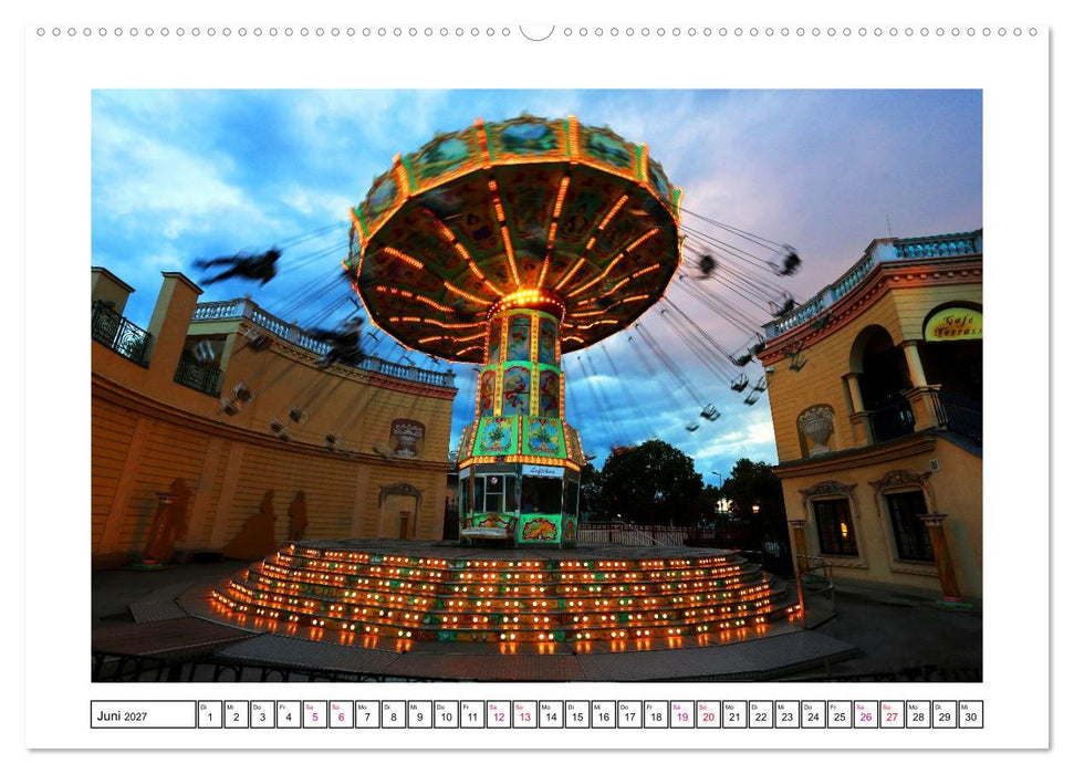 Wien im Lichterglanz (CALVENDO Wandkalender 2027)