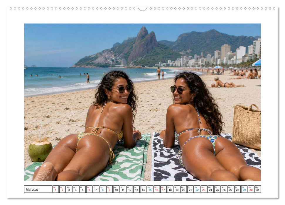 Eine Reise ins Paradies, Traumstrände der Welt (CALVENDO Premium Wandkalender 2027)