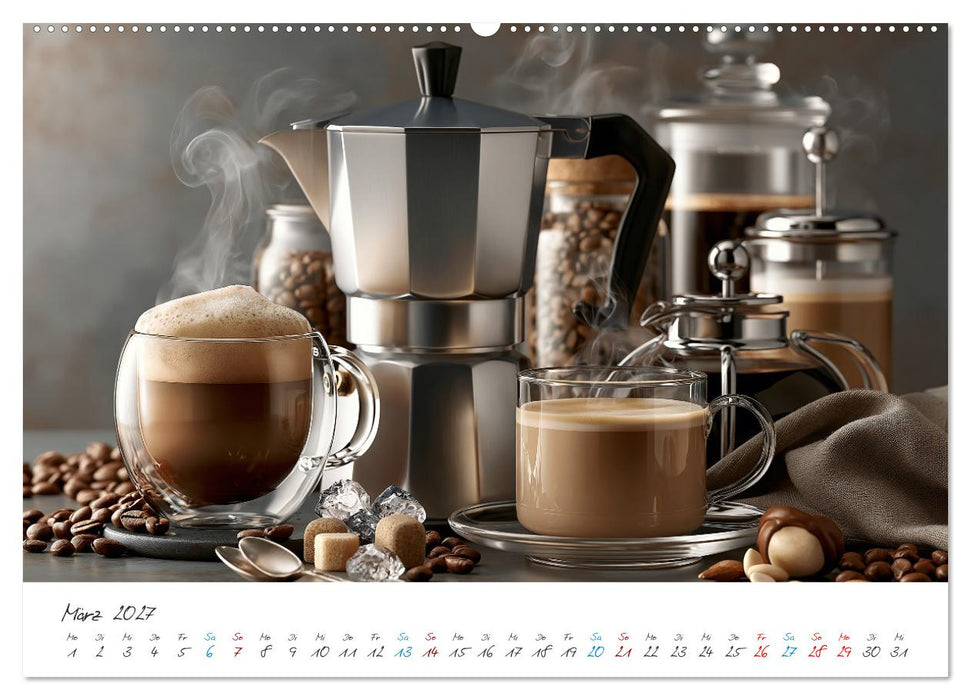 Kaffeeglück (CALVENDO Premium Wandkalender 2027)