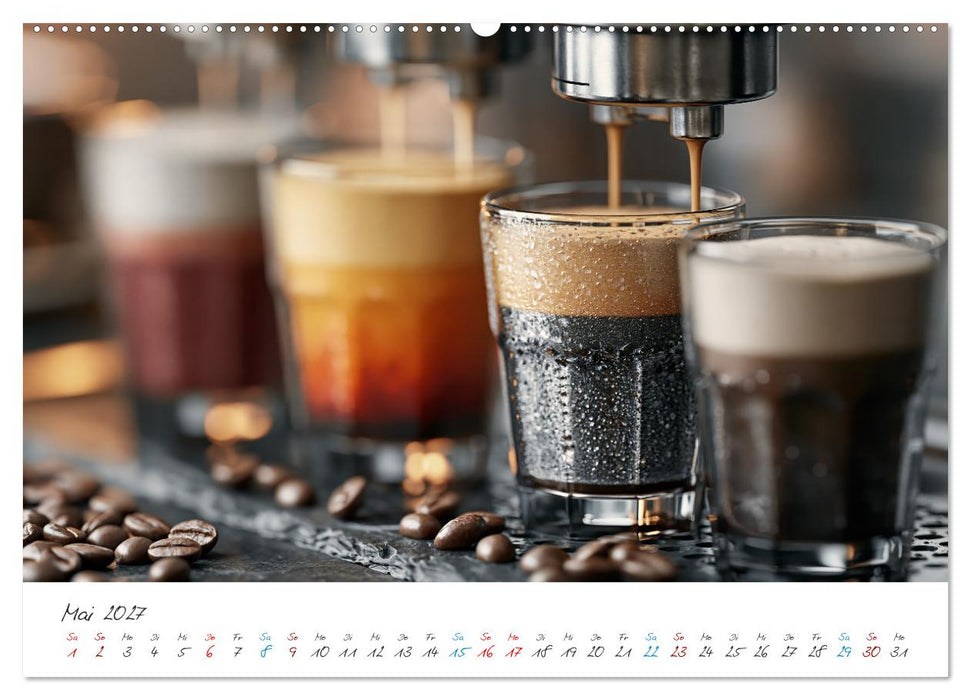 Kaffeeglück (CALVENDO Premium Wandkalender 2027)