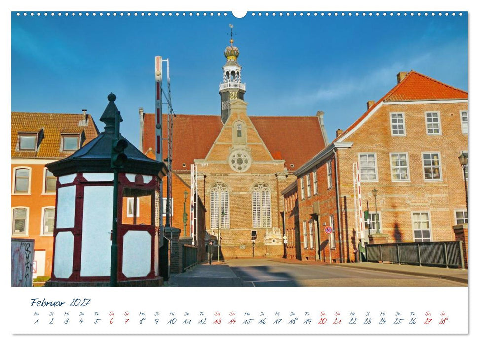 Emden. Wo das Licht die Segel setzt (CALVENDO Wandkalender 2027)