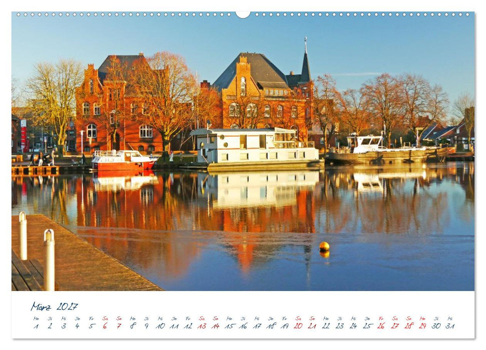 Emden. Wo das Licht die Segel setzt (CALVENDO Wandkalender 2027)