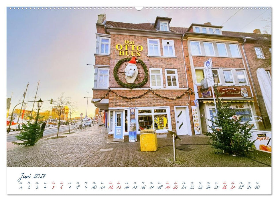 Emden. Wo das Licht die Segel setzt (CALVENDO Wandkalender 2027)