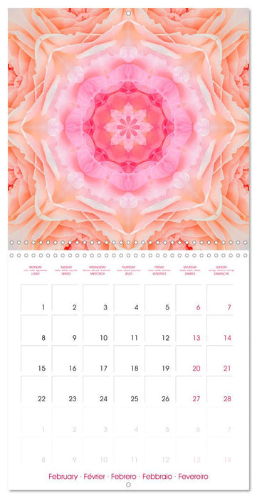 MANDALAS OF ROSES (CALVENDO Monthly Calendar 2027)