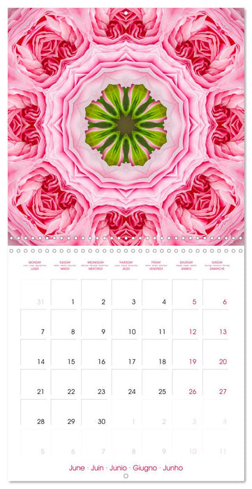 MANDALAS OF ROSES (CALVENDO Monthly Calendar 2027)