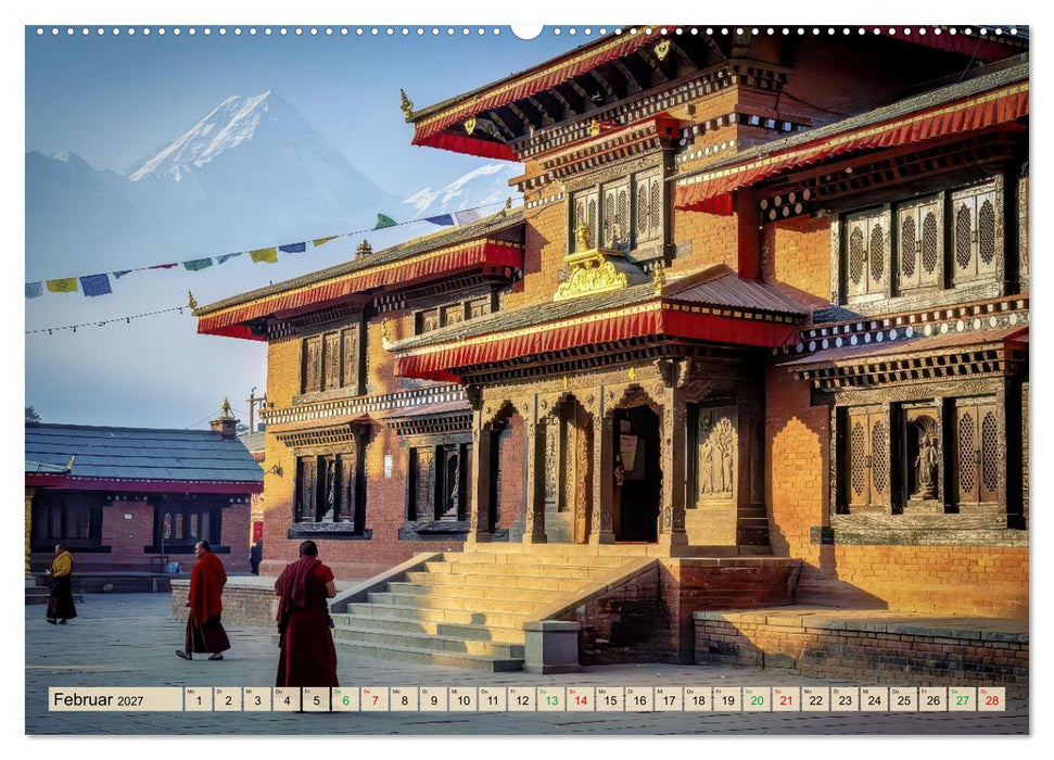 Kumari - Kindergöttin in Nepal (CALVENDO Wandkalender 2027)