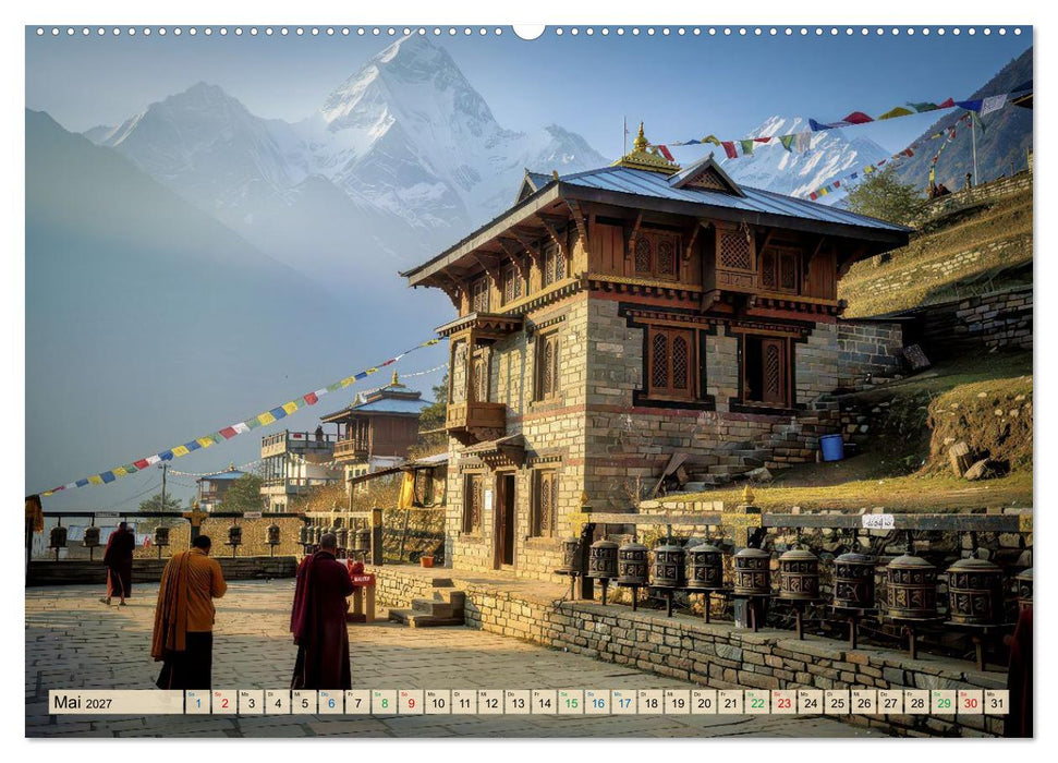 Kumari - Kindergöttin in Nepal (CALVENDO Wandkalender 2027)