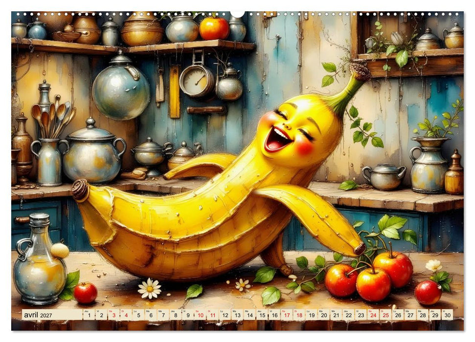Des vitamines rigolotes (CALVENDO Calendrier supérieur 2027)