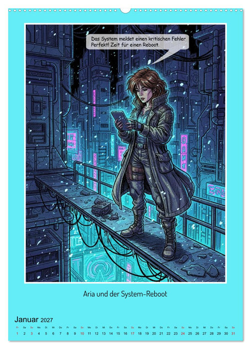 Hoffnungssignale, Aufbruch aus der Dystopie (CALVENDO Wandkalender 2027)