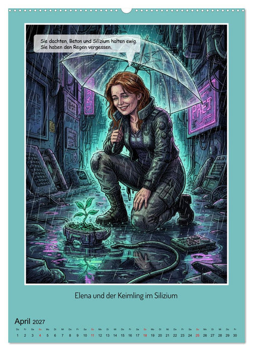 Hoffnungssignale, Aufbruch aus der Dystopie (CALVENDO Wandkalender 2027)