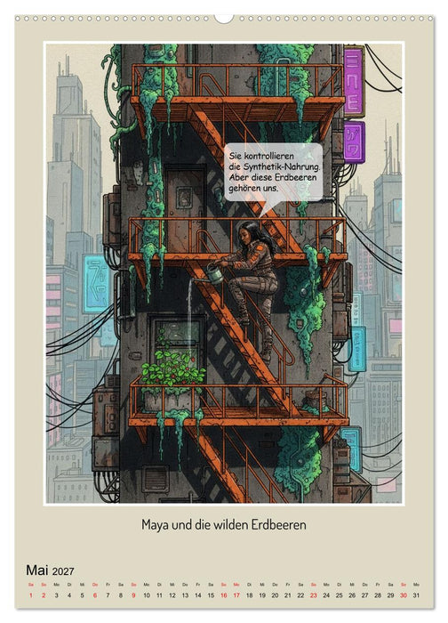 Hoffnungssignale, Aufbruch aus der Dystopie (CALVENDO Wandkalender 2027)