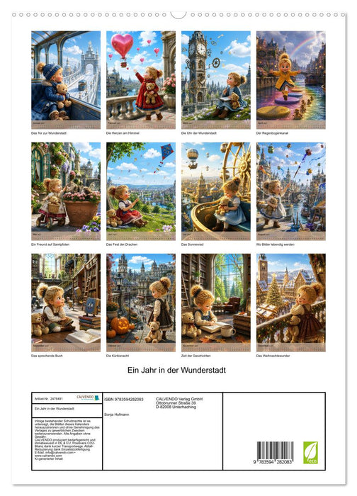 Ein Jahr in der Wunderstadt (CALVENDO Premium Wandkalender 2027)