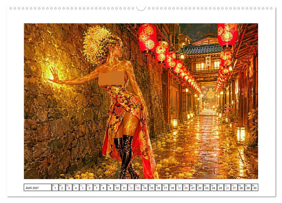 Nachtblüten in Tokyo (CALVENDO Premium Wandkalender 2027)