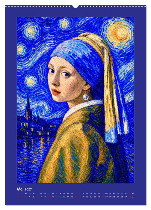 Das Mädchen mit dem Perlenohrring. (CALVENDO Wandkalender 2027)