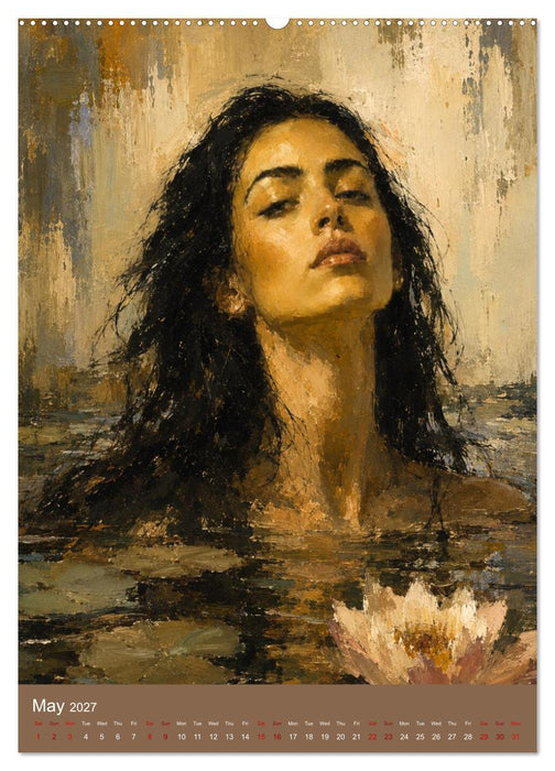 The many faces of a dream a year of quiet transformations (CALVENDO Monthly Calendar 2027)