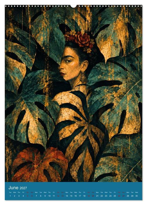 The many faces of a dream a year of quiet transformations (CALVENDO Monthly Calendar 2027)
