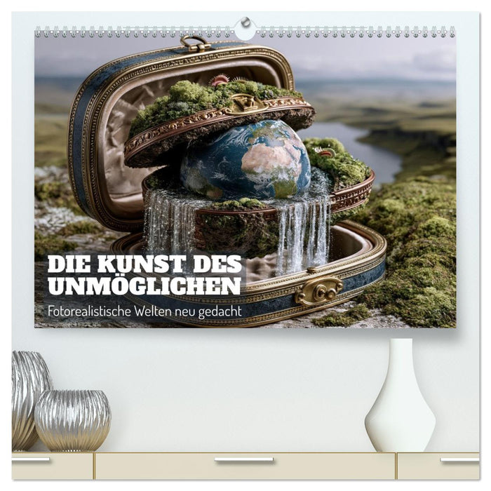 Die Kunst des Unmöglichen. Fotorealistische Welten neu gedacht (CALVENDO Premium Wandkalender 2027)