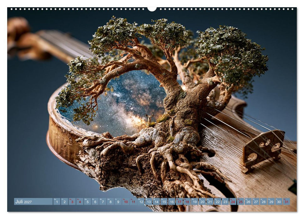 Die Kunst des Unmöglichen. Fotorealistische Welten neu gedacht (CALVENDO Premium Wandkalender 2027)