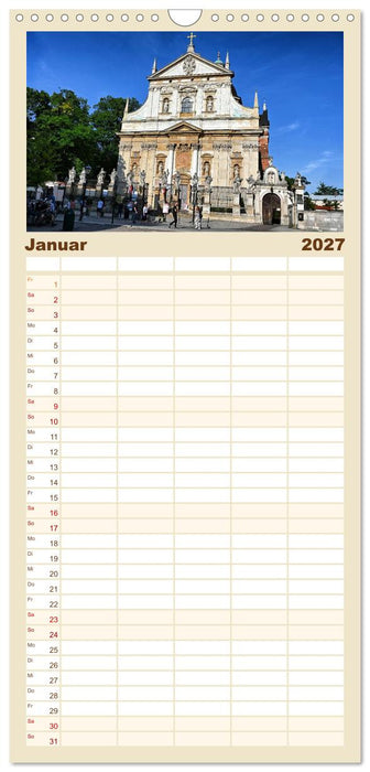 Besucht doch mal Krakau (CALVENDO Familienplaner 2027)