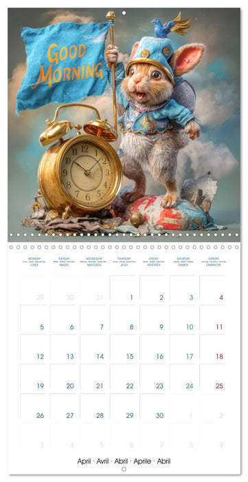 Rabbits - Furry charmers (CALVENDO Monthly Calendar 2027)