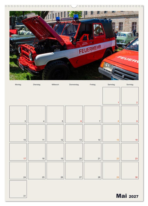 Duroplast und Diesel Legenden auf Rädern (CALVENDO Wandkalender 2027)