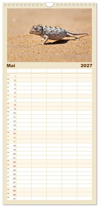 Namibias faszinierende Tierwelt (CALVENDO Familienplaner 2027)