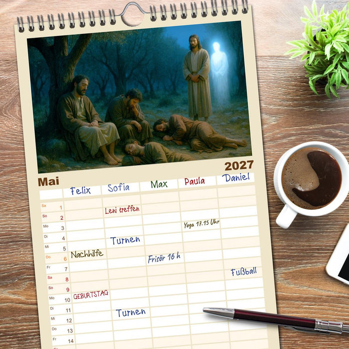 Mein Friede sei mit euch (CALVENDO Familienplaner 2027)