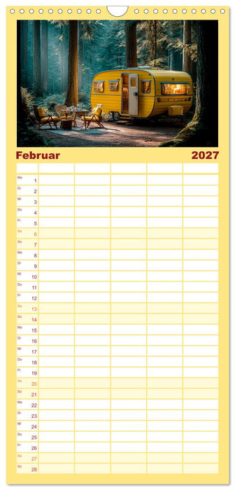 Caravanesque (CALVENDO Familienplaner 2027)