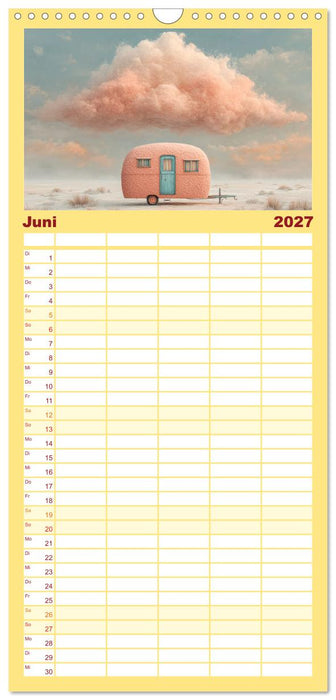 Caravanesque (CALVENDO Familienplaner 2027)