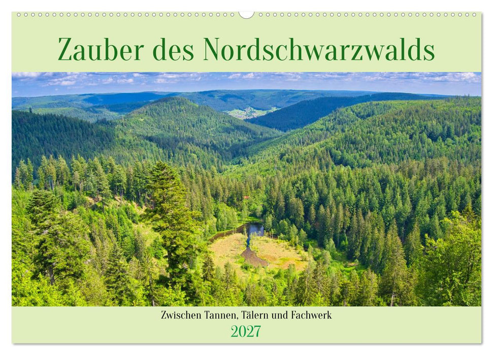 Zauber des Norschwarzwalds (CALVENDO Wandkalender 2027)