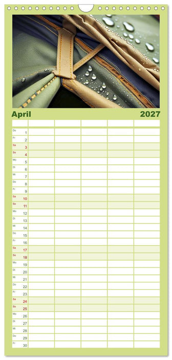 Camping-Life und Abenteuer (CALVENDO Familienplaner 2027)