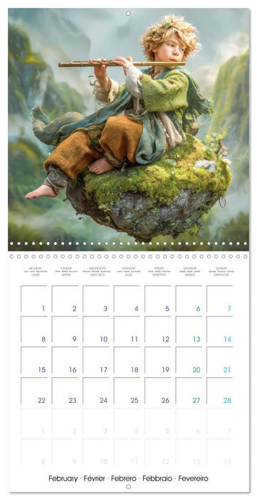 Fantasy Art - A charming glimpse into the world of fantasy (CALVENDO Monthly Calendar 2027)