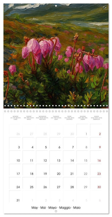 Eurasia Flowers (CALVENDO Monthly Calendar 2027)