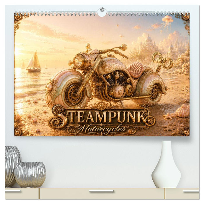 STEAMPUNK Motorcycles (CALVENDO Premium Wandkalender 2027)