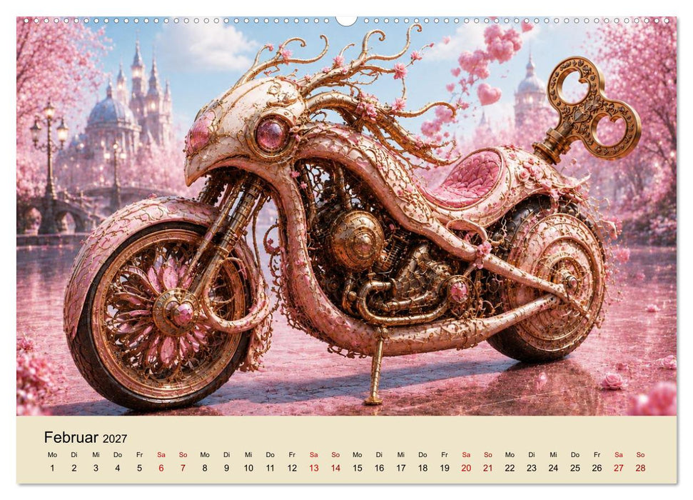 STEAMPUNK Motorcycles (CALVENDO Premium Wandkalender 2027)
